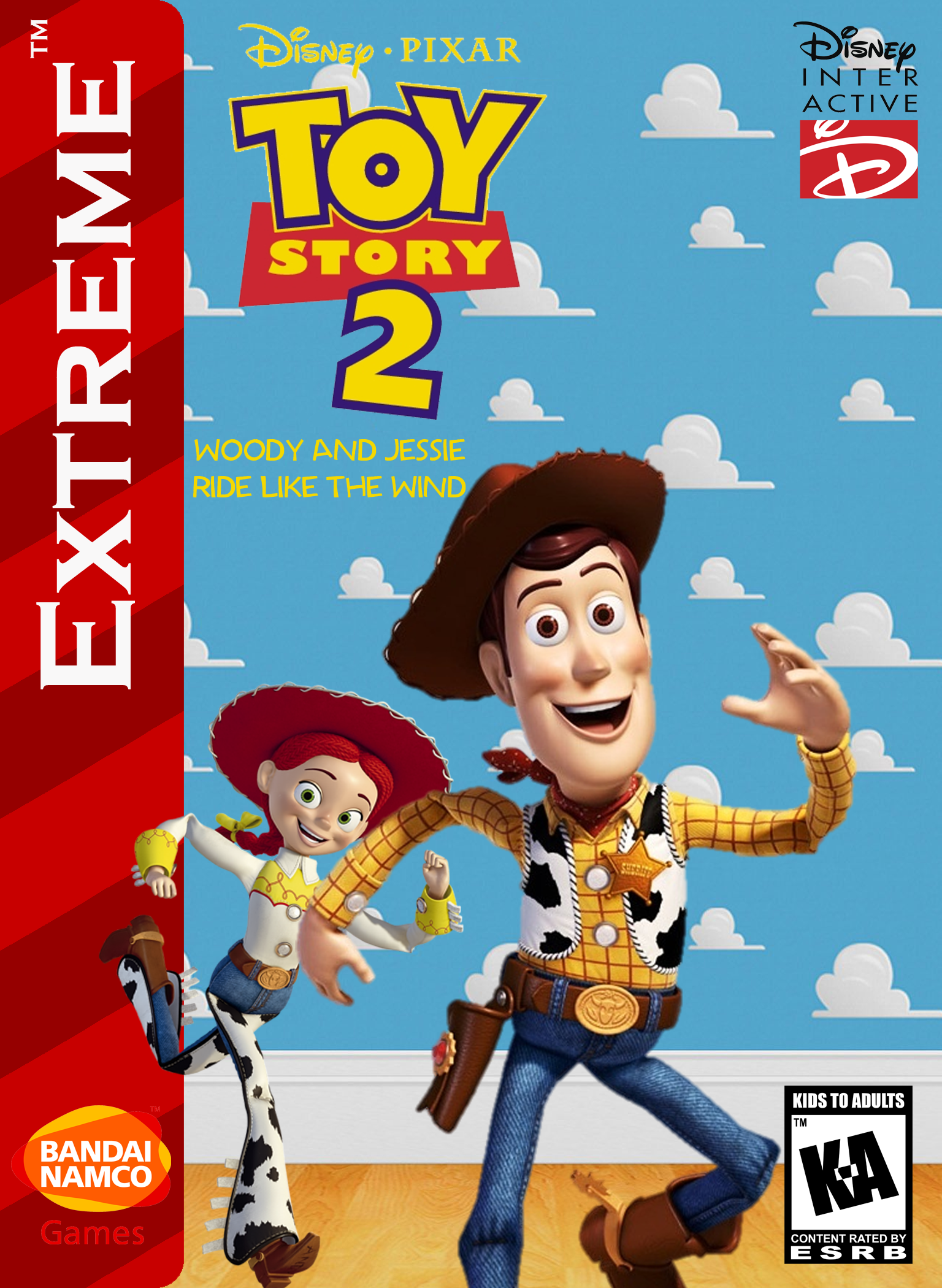 Toy story 2 crossing the road 
