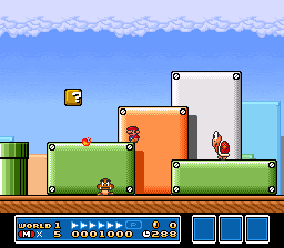 super mario bros 3 overworld