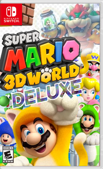 nintendo switch super mario 3d world deluxe