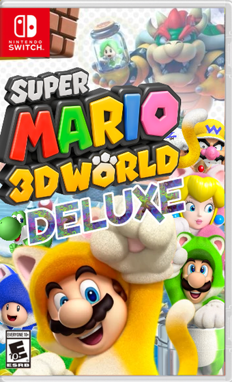 Super Mario 3d World Deluxe Video Games Fanon Wiki Fandom