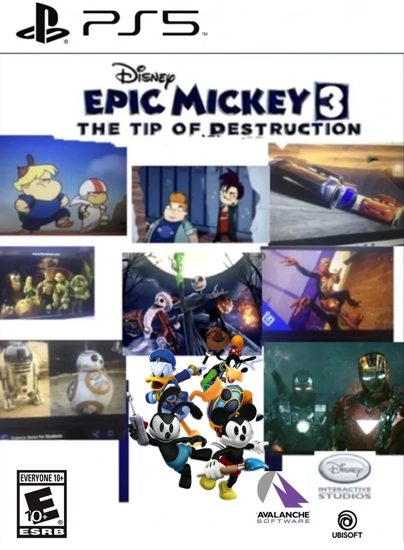 Epic Mickey 3 The Tip Of Destruction Video Games Fanon Wiki