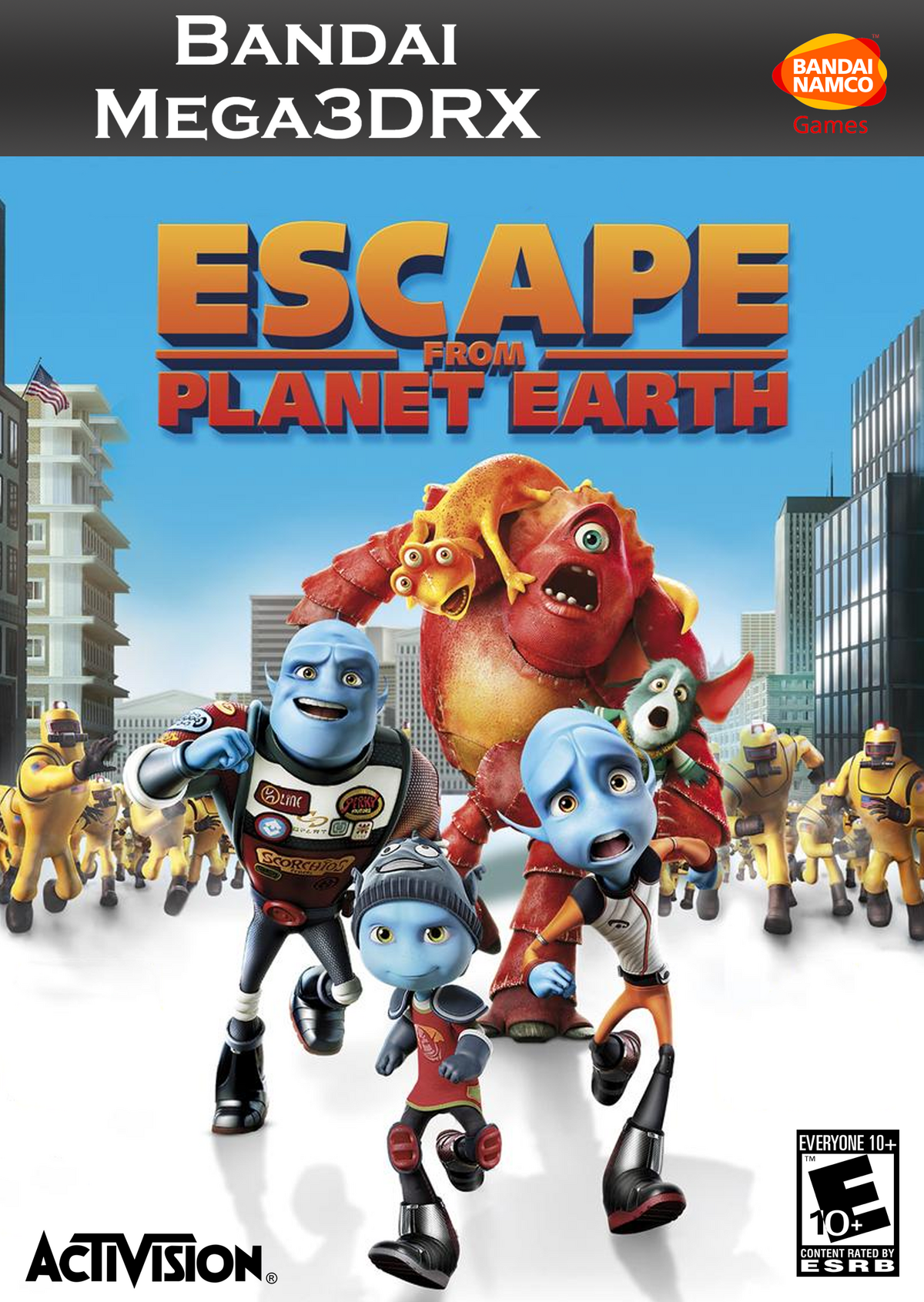 escape from planet earth poster