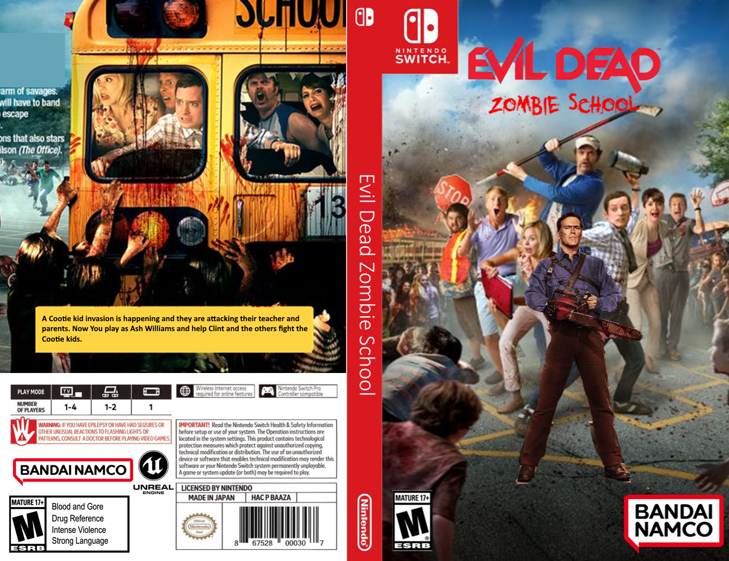 Evil Dead Zombie School, Video Games Fanon Wiki