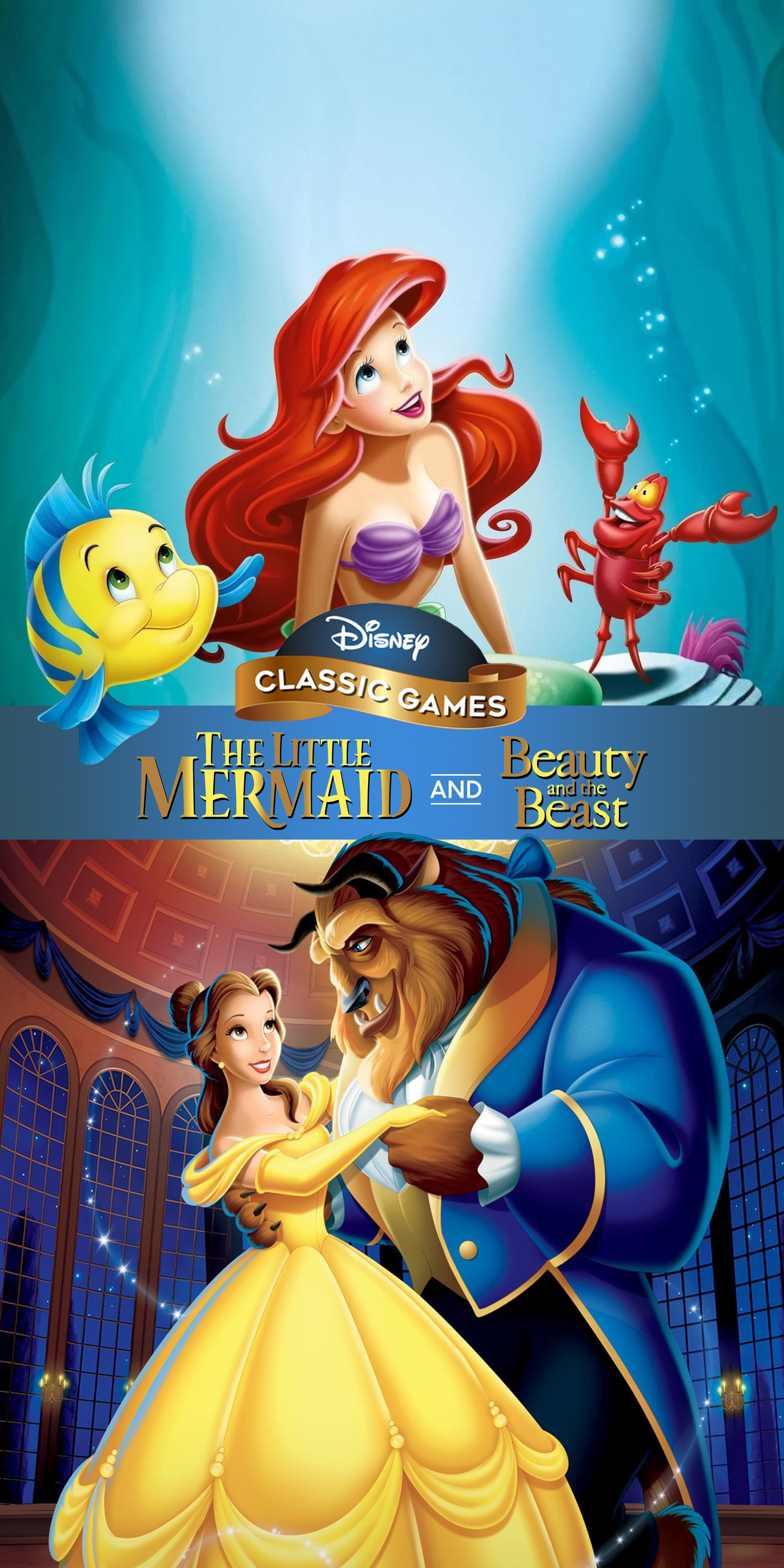 Disney Classic Games: The Little Mermaid and Beauty and the Beast | Video  Games Fanon Wiki | Fandom