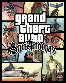 GTA San Andreas okładka