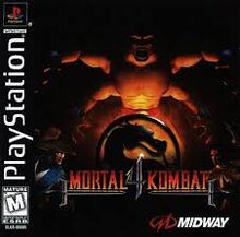 Mortal Kombat 4 COVER PSX