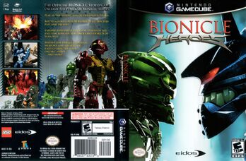 Pełna okładka gry Bionicle Heroes