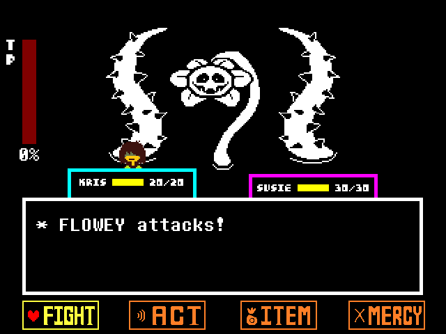 UNDERTALE : Regular flowey boss battle by Nefilim Studios - Game