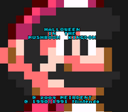 Halloween in the Mushroom Kingdom - Screenshot - Title Screen