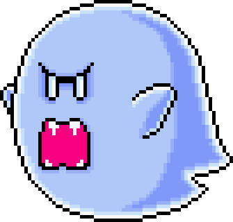 Poke/great/ultra/master Ball - Super Mario World Boo Sprite - 700x700 PNG  Download - PNGkit