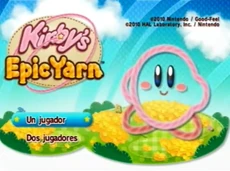 Pantalla de título del juego.