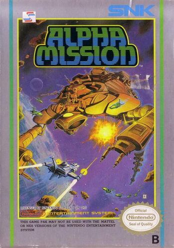 Alpha Mission - Portada