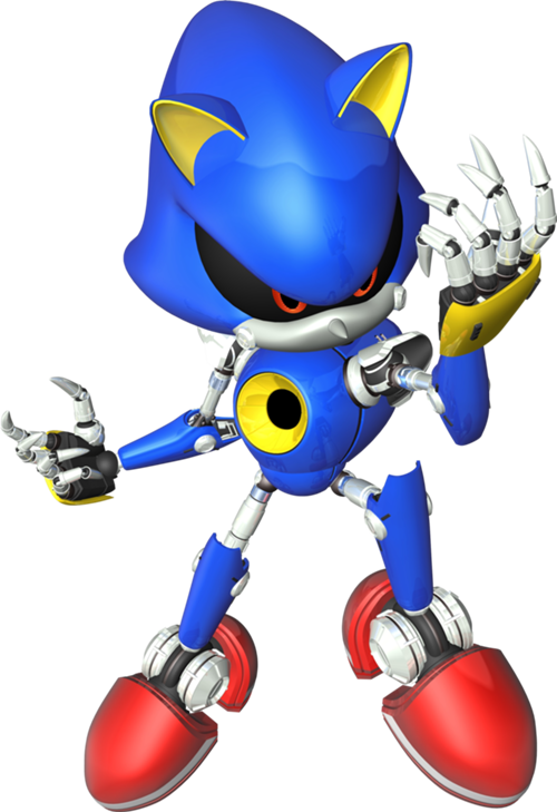 Pack de sprites de Metal Sonic para Facu el erizo