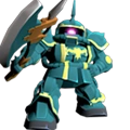 Zaku II (Dozle Zabi Custom)