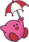 Kirby, el protagonista del juego.