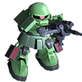 Zaku II (Magella Cannon)