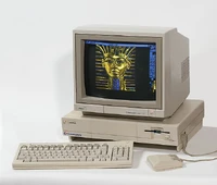 Amiga 1000, el primer modelo comercializado.