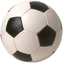 Pelota característica de fútbol.