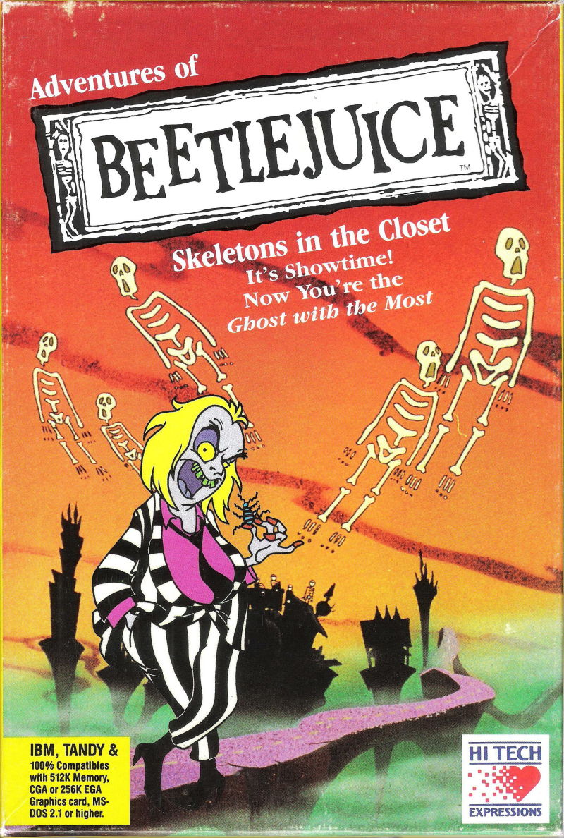 Beetlejuice Skeletons in the Closet Wikijuegos Fandom