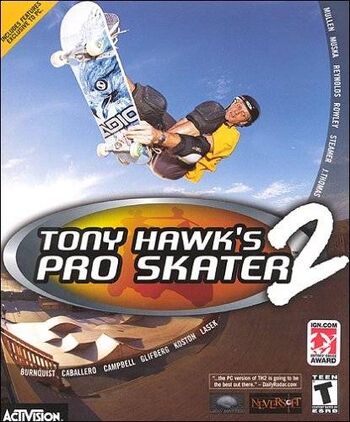 Tony Hawk's Pro Skater 2 - Portada