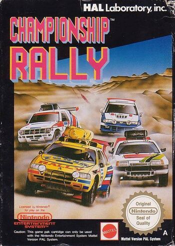 Championship Rally portada