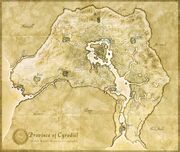 Mapa cyrodiil