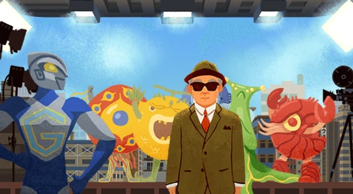 Doodle de Eiji Tsuburaya.