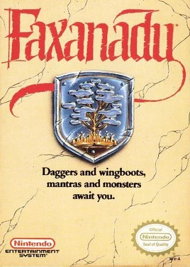 Faxanadu - Portada