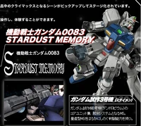 SERIES LIST - MS Gundam 0083