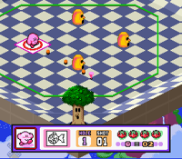 El modo de un jugador consiste en ocho campos, cada uno de ellos se divide en ocho etapas.