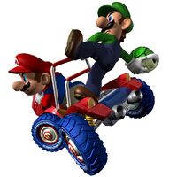 Mario y Luigi - Mario Kart DD