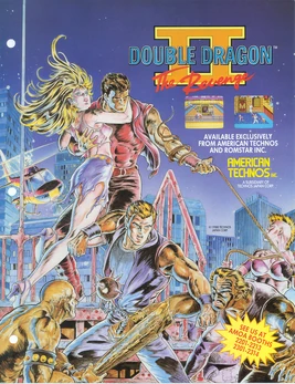 Double Dragon II - The Revenge - Portada