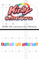 Versión estadounidense (Kirby: Canvas Curse)