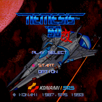 Nemesis '90 Kai (pantalla de título 2)