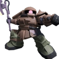 Zaku II F2 Type Kimberlite Forces Color