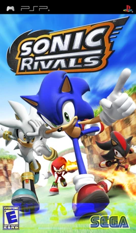 Sonic Rivals - Carátula