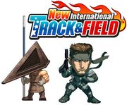 New International Track & Field Snake y Pyramid