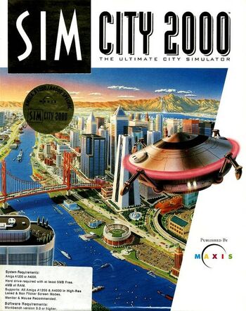 SimCity 2000 portada Amiga