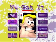 Pantalla de título del CD.