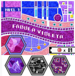 Nivel 7: Fábula Violeta Fase 1: Fantasía Fría Fase 2: Máquina Maníaca Fase 3: Estación Espacial