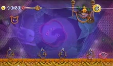 Zur-Zir en la batalla contra Kirby.