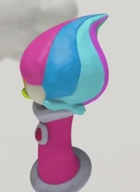 Eline transformada en Pincel Arcoíris.