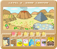 Nivel 3: Sand Canyon Jefe: Pon & Con