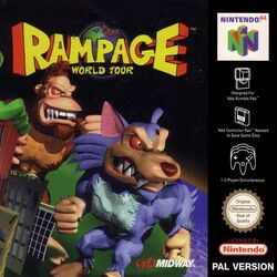 Rampage nintendo 64 cheap