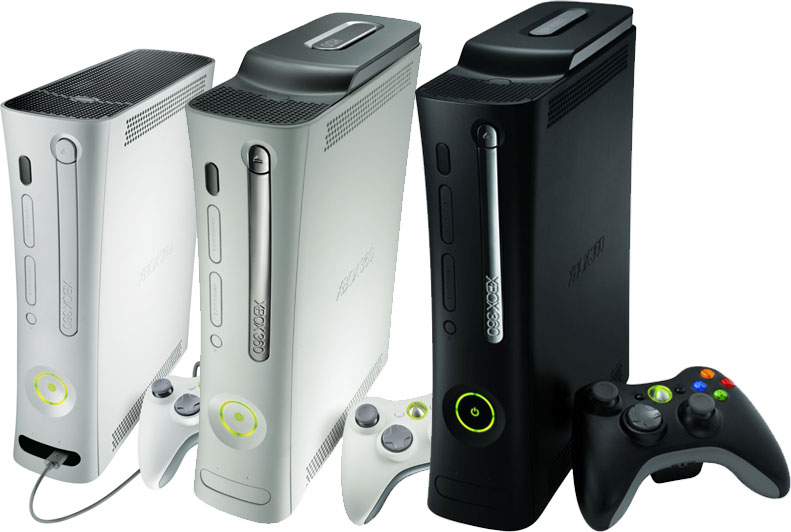 xbox game consoles list