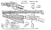 Patent drawing Henry Rifle