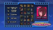 Junko as she appears on the character selection screen in the PSP Red Hot Rumble as an EX Color for Sprocket