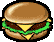 Cheeseburger as it appears in Viewtiful Joe Red Hot Rumble