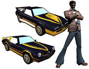 The Thunderbolt, as it appears in Vigilante 8: 2nd Offense