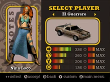 El Guerrero (Hotrod) - Dreamcast Version